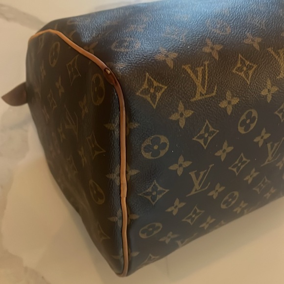 Louis Vuitton Large Speedy monogram vintage good condition with lock - Picture 4 of 8